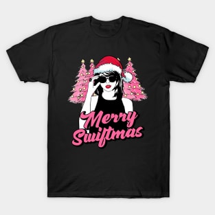 Funny Christmas Merry Swiftmas Taylor's Christmas T-Shirt